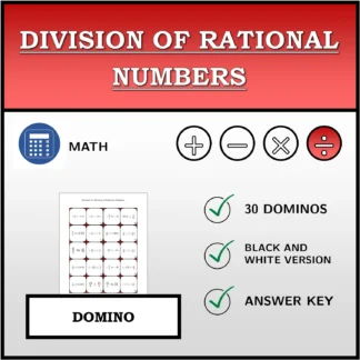 Domino: Division of Rational Numbers