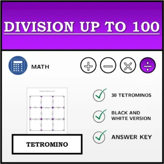Tetromino: Division up to 100
