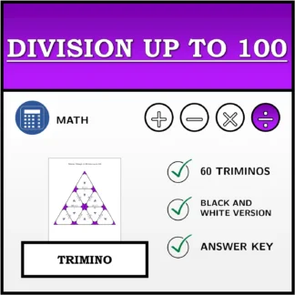 Trimino: Division up to 100