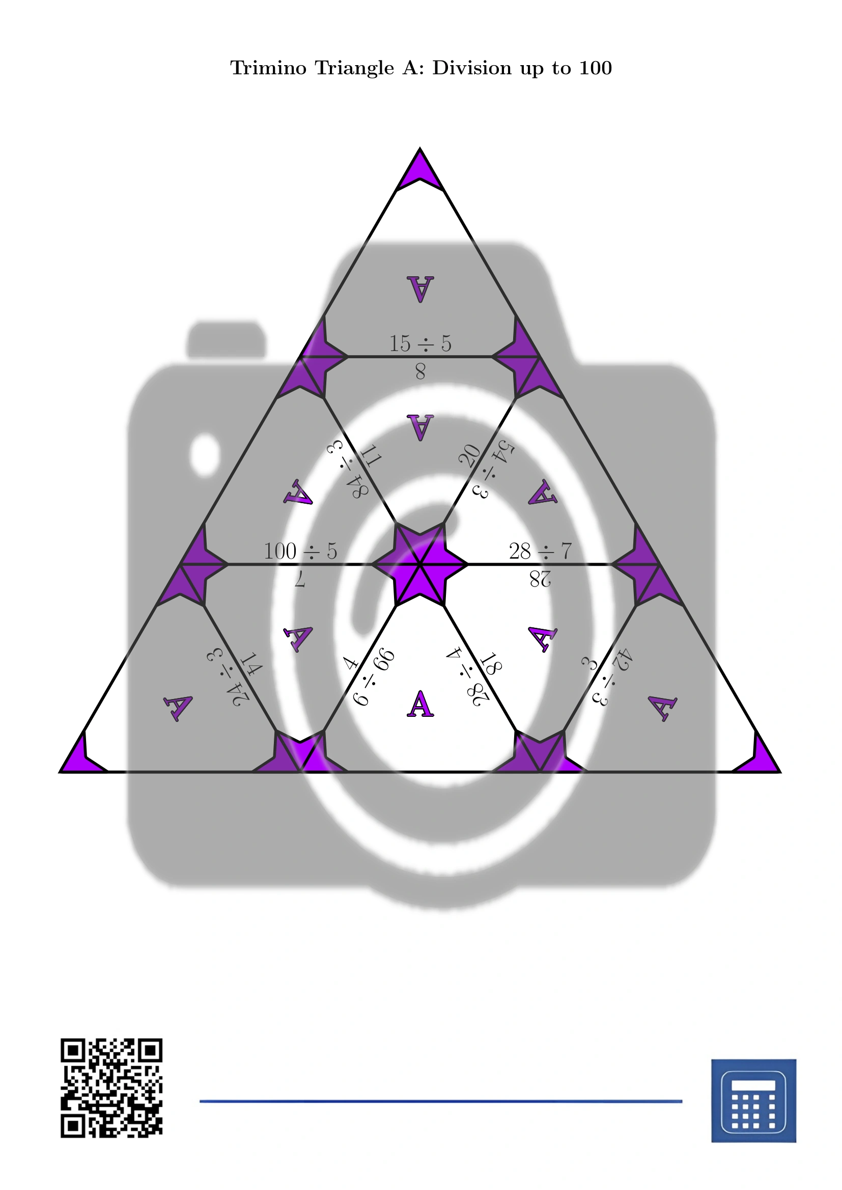 Trimino: Division up to 100 - Image 2