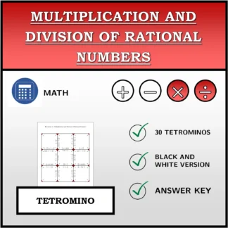 Tetromino: Multiplication and Division of Rational Numbers