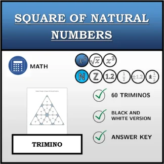 Trimino: Square Of Natural Numbers